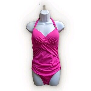 Victoria's Secret Pink Unforgettable One-Piece Swimsuit L 36D Beach Sexy Resort